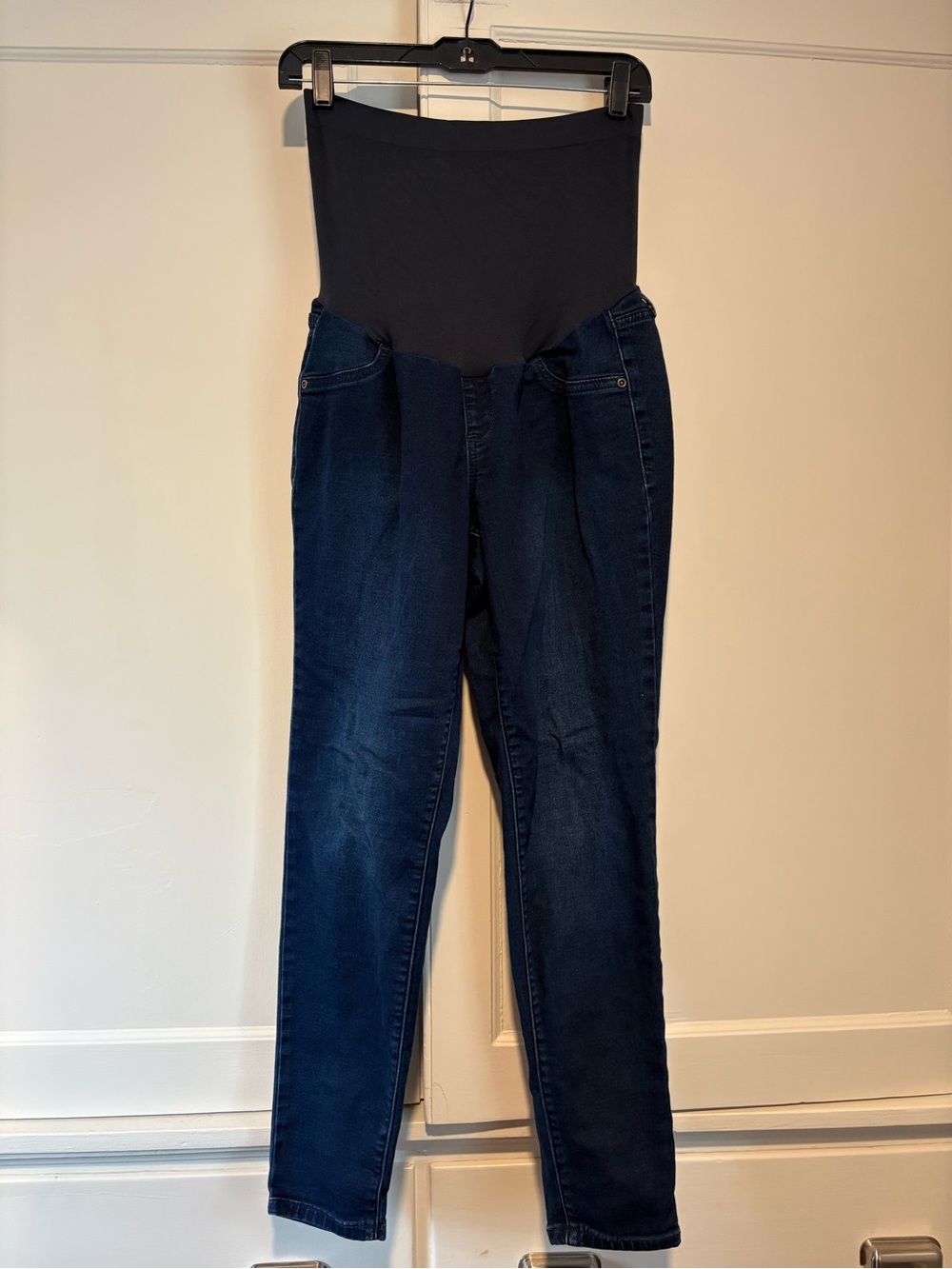 a : glow Maternity Dark Wash Jegging Jean